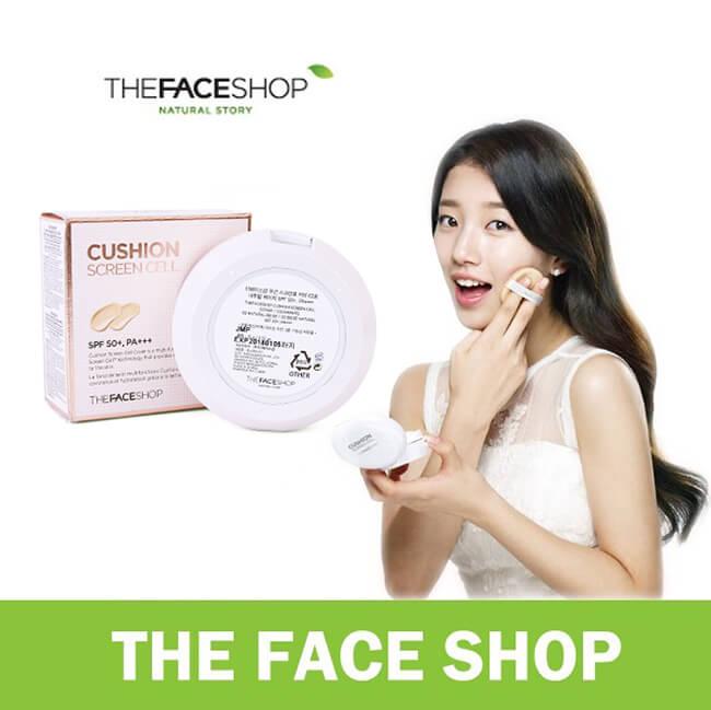 Phấn nước The Face Shop Cushion Screen