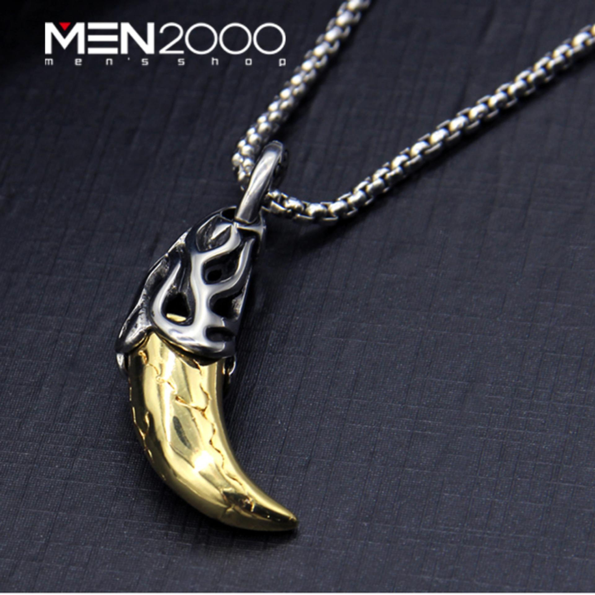 Dây Chuyền Nanh Sói Đa Sắc PT2017