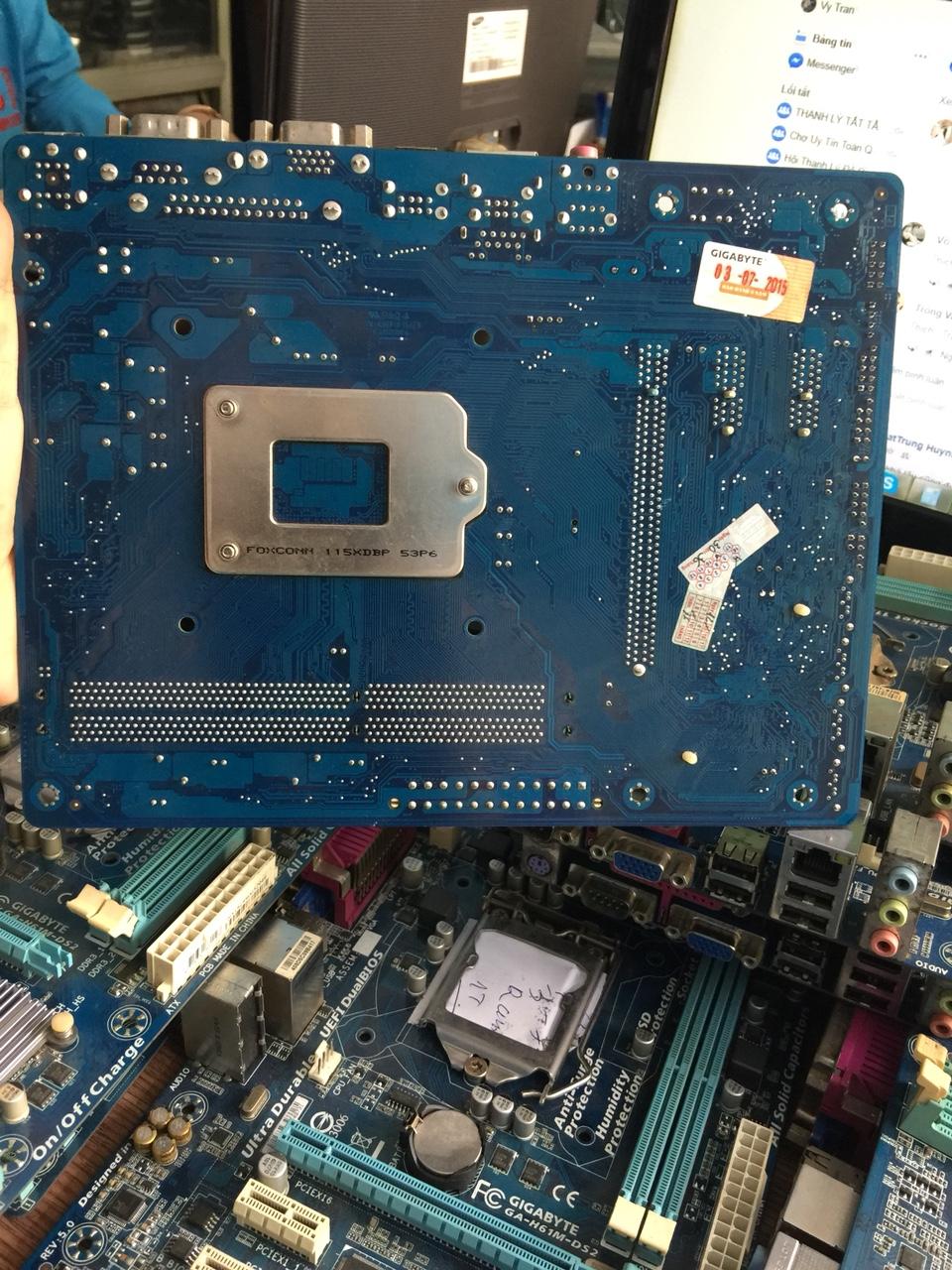 Mainboard Gigabyte H61-DS2 SK 1155