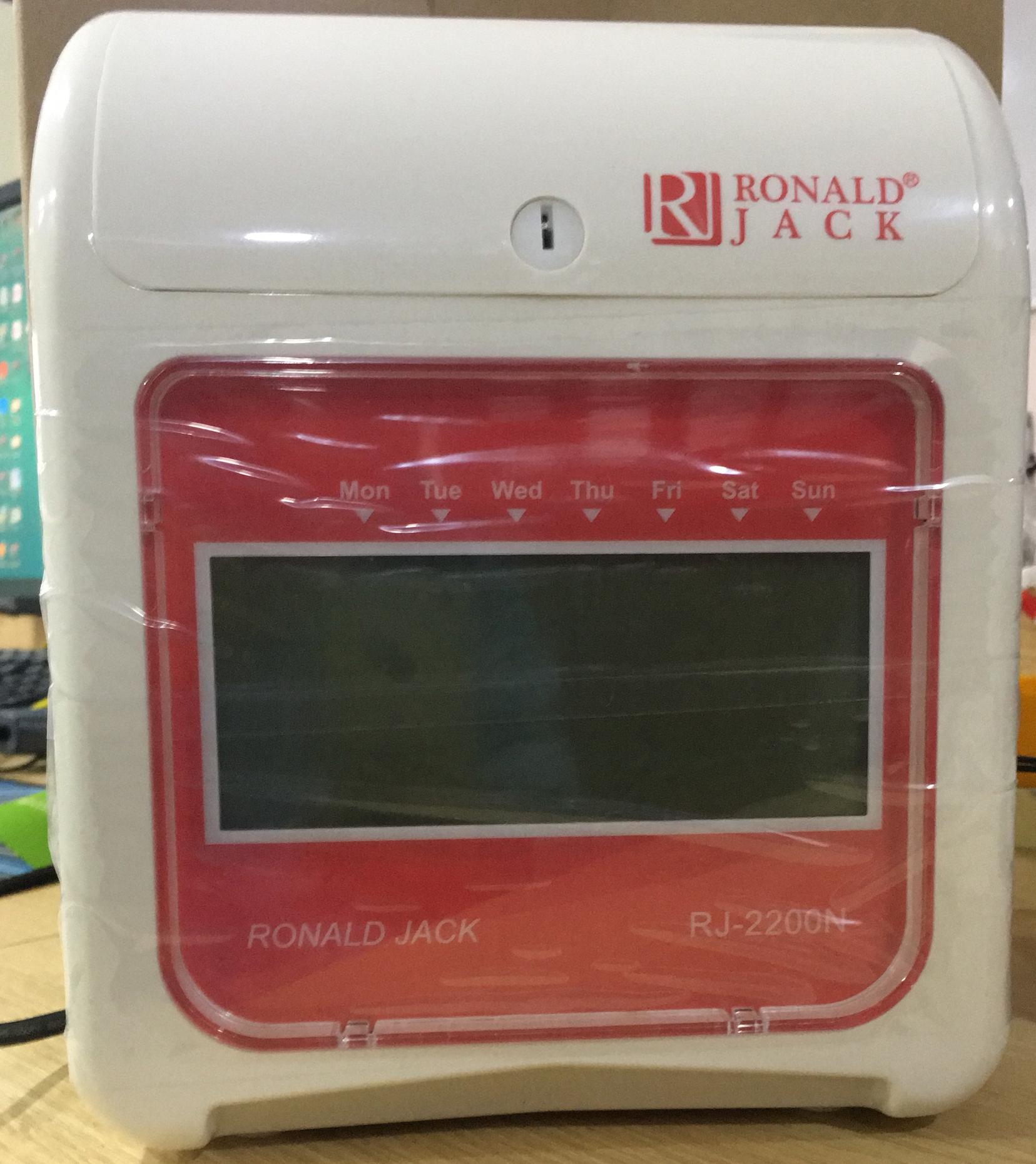 Máy chấm công thẻ giấy RONALD JACK RJ-2200N/RJ-2200A
