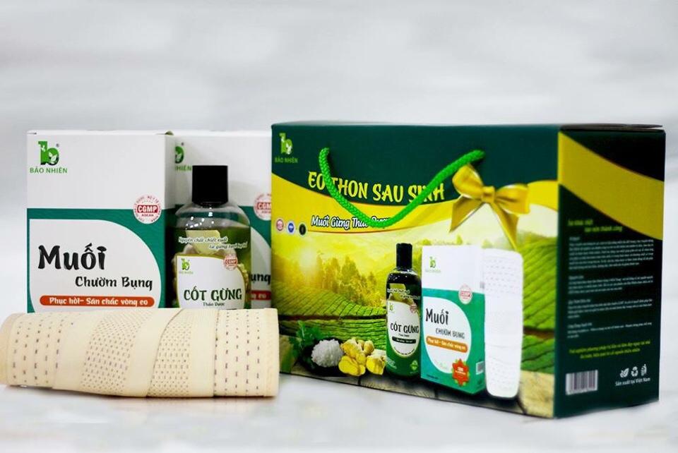 Bộ sản phẩm eo thon sau sinh Bảo Nhiên