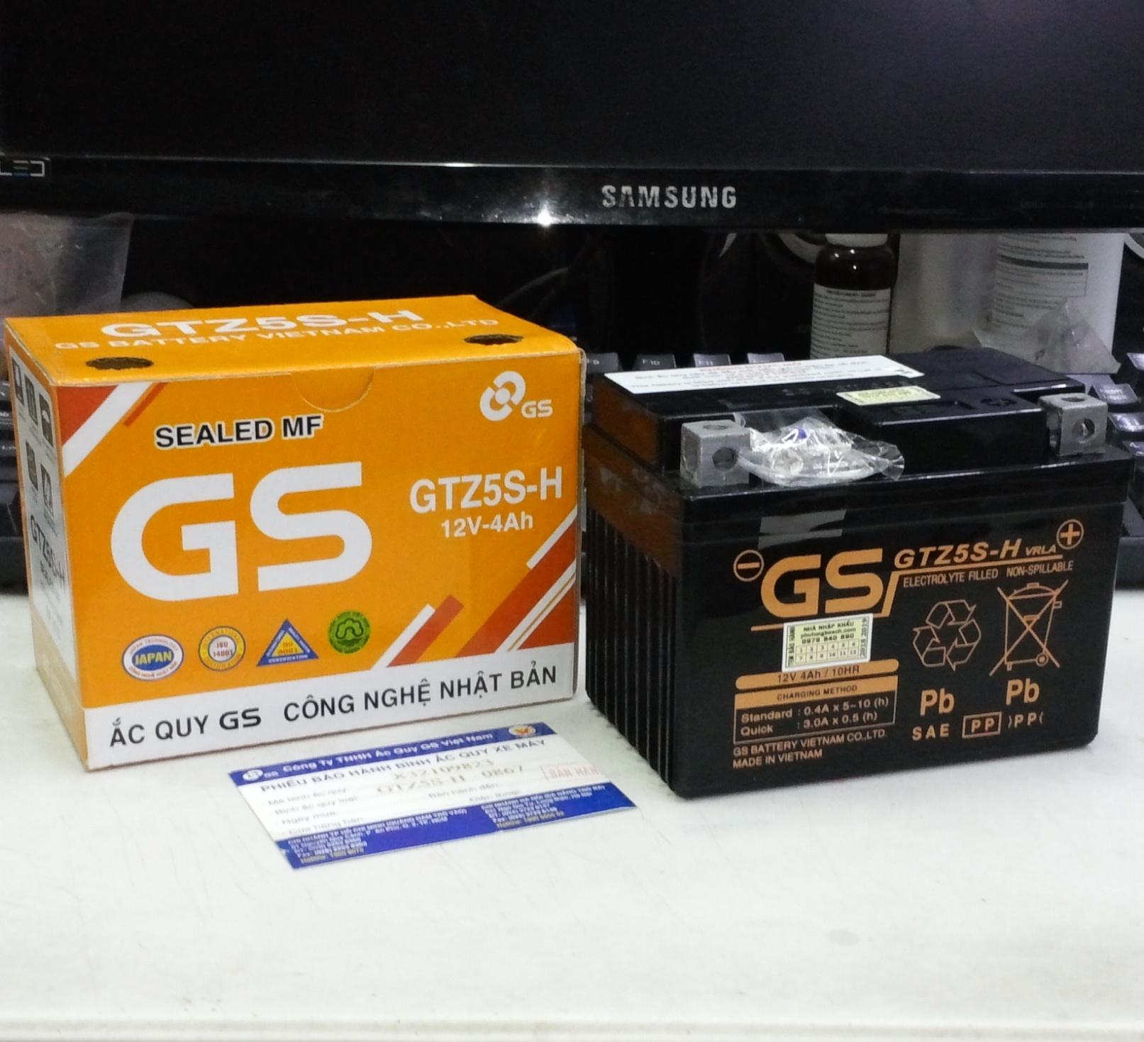 Bình ắc quy GS GTZ5S-H