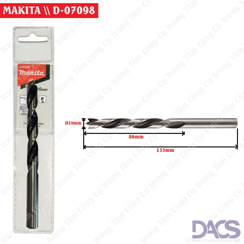 MŨI KHOAN GỖ MAKITA D-07098