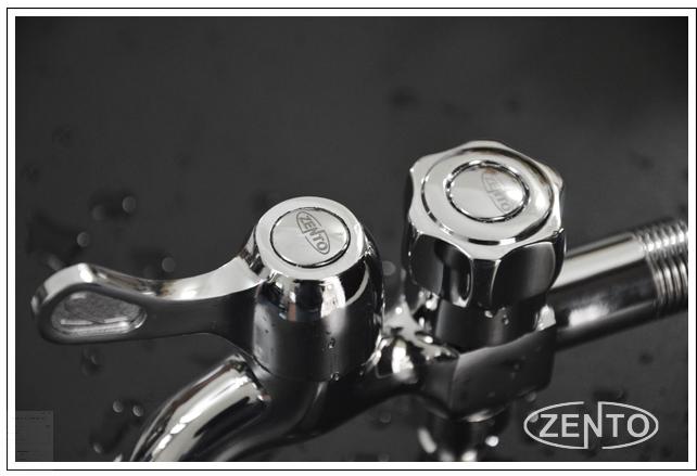 VÒI NƯỚC 2 ĐẦU ZENTO ZT721