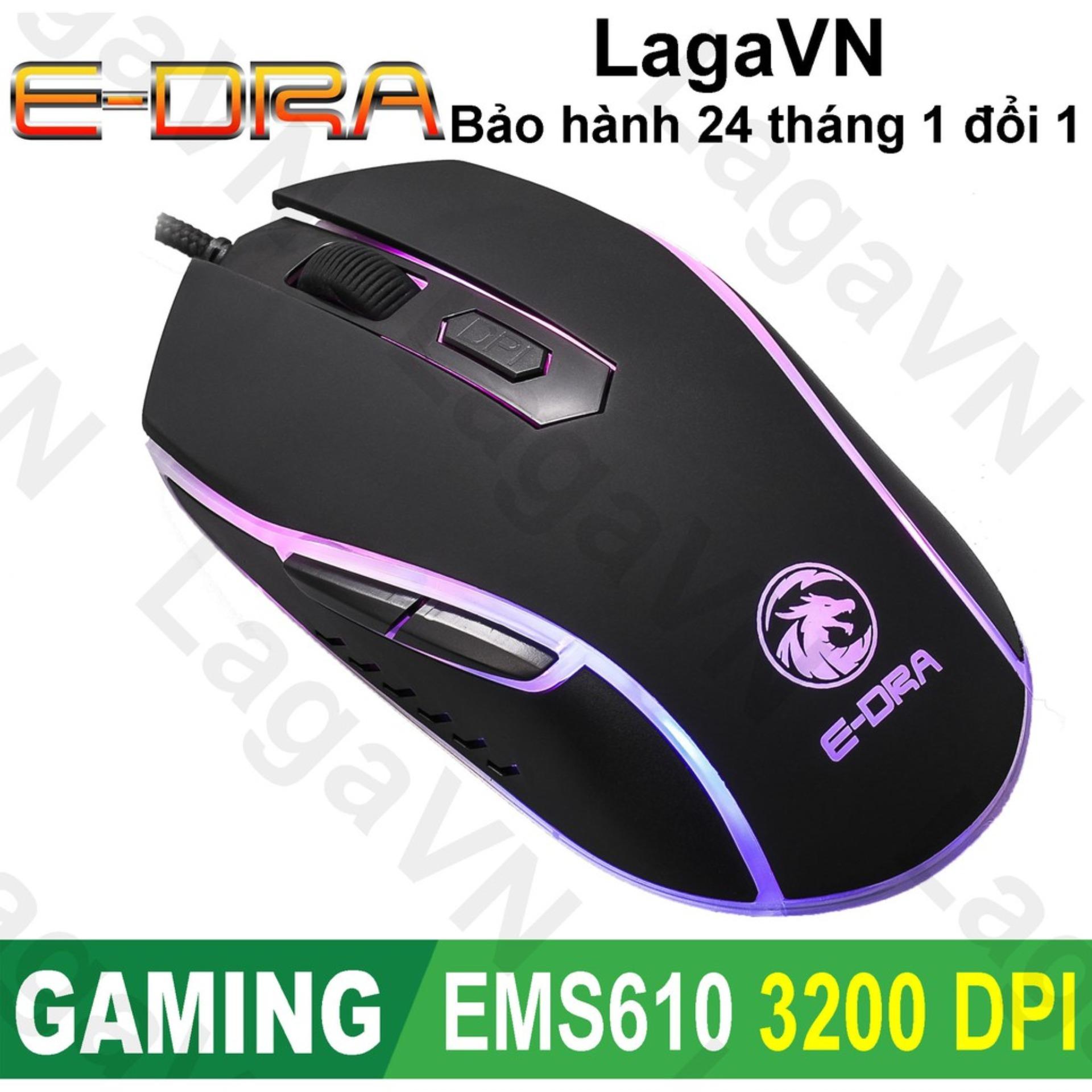 Chuột máy tính - Mouse E-Dra EMS610