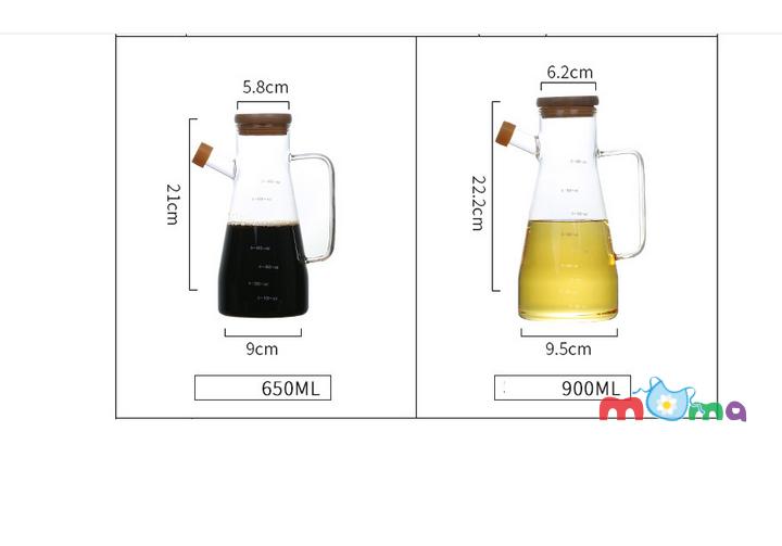 Bình thủy tinh HK004 650ml