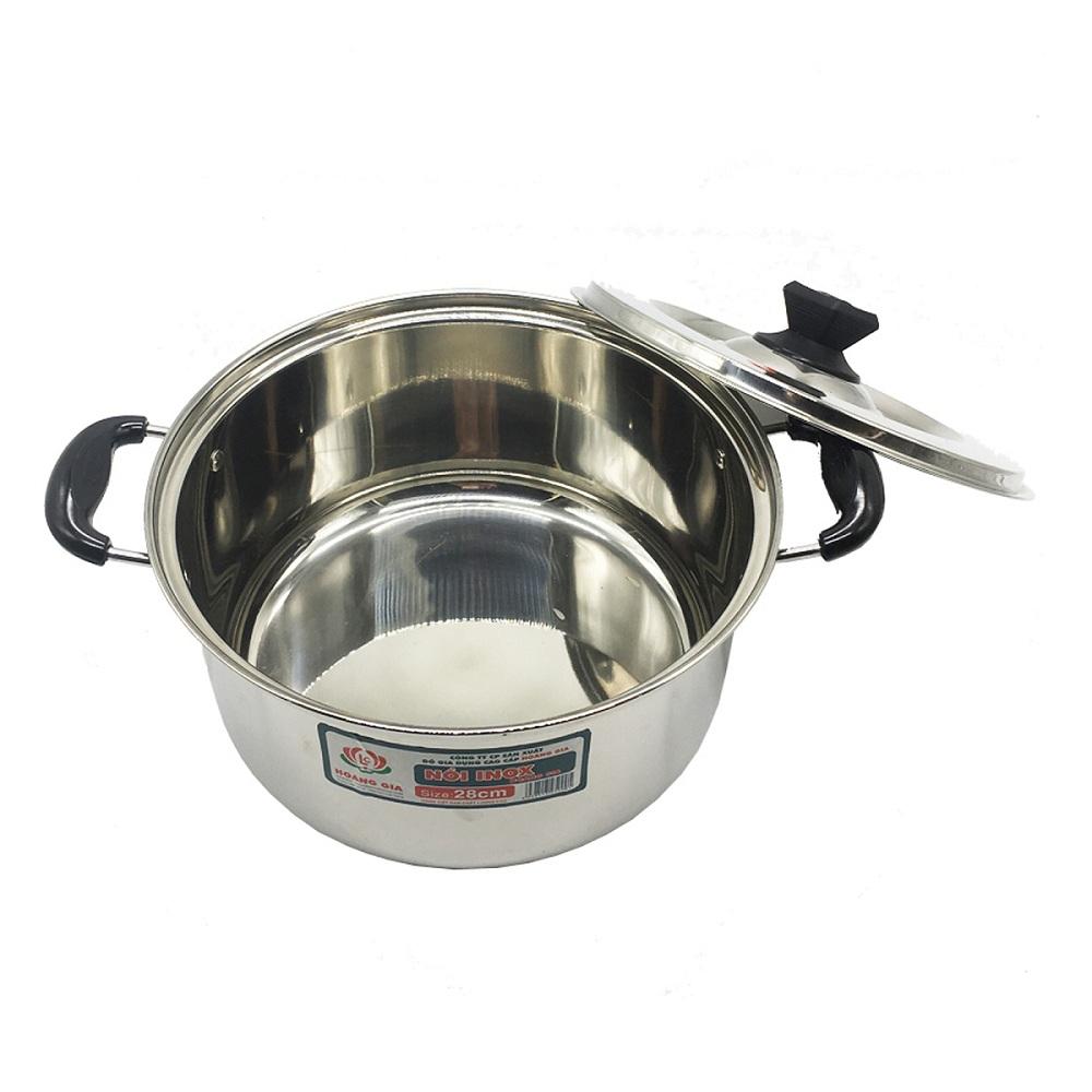 Nồi inox Hoàng Gia 28cm