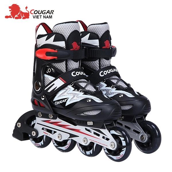 Siêu phẩm Giầy trượt Patin Cougar có đèn 835LSG dáng thể thao - Full 4 mầu