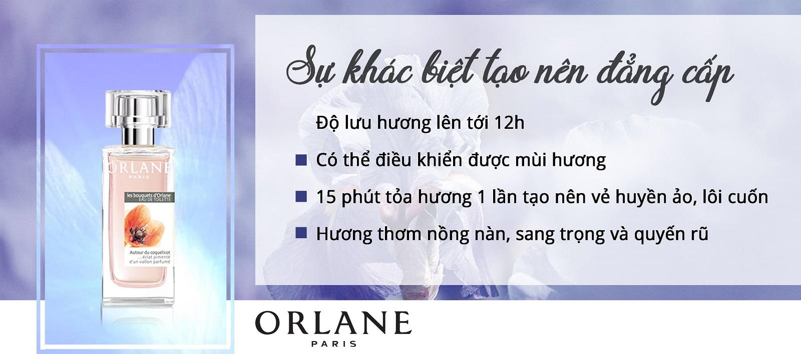 Nước hoa nữ Orlane Coquelicot 50ml