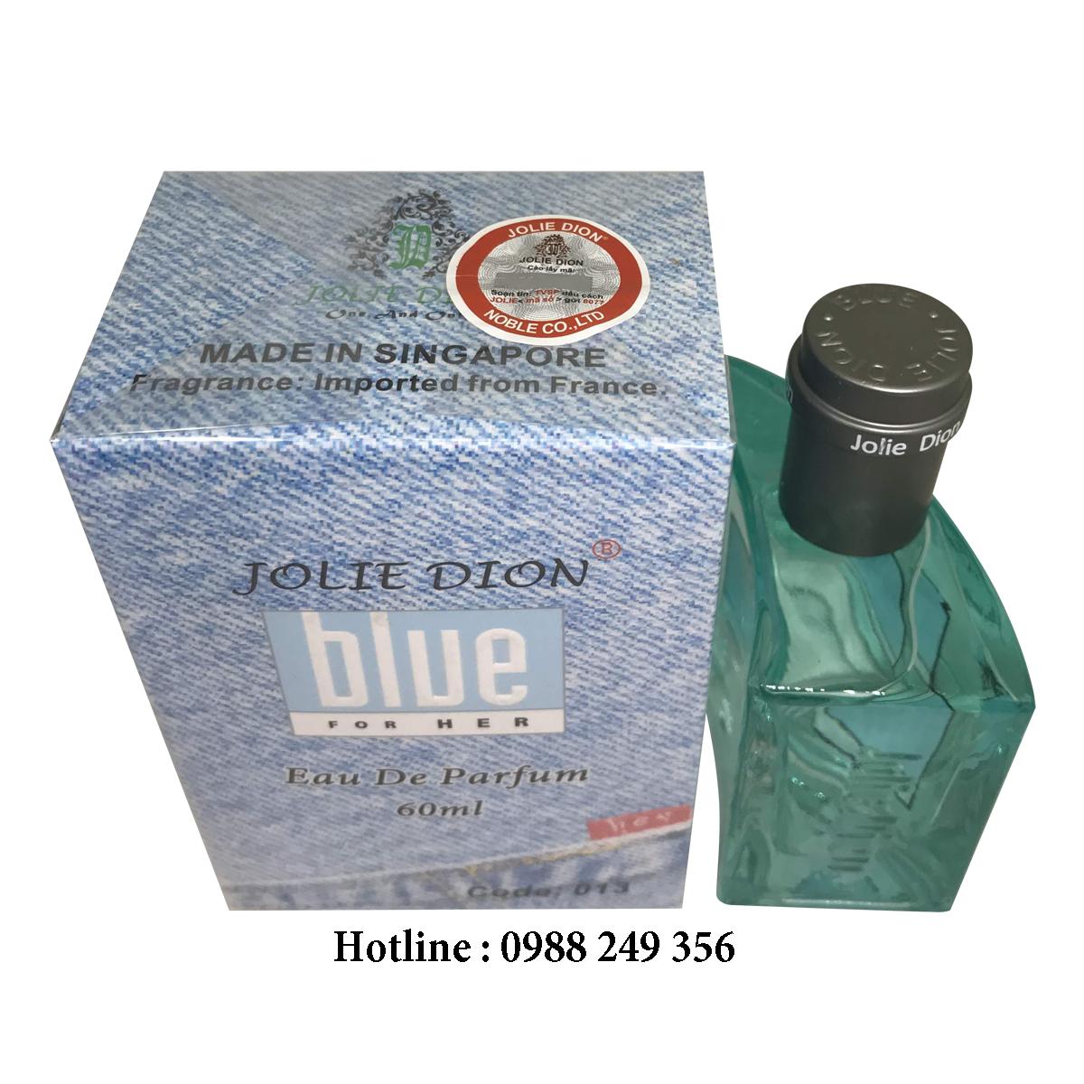Nước hoa Jolie Dion Blue For Her 60ml