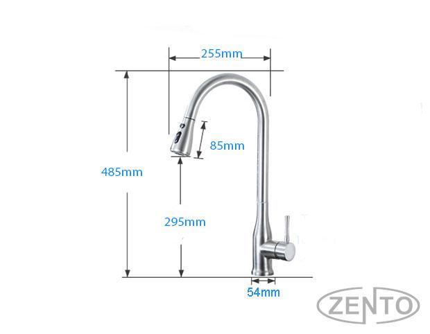 VÒI RỬA BÁT NÓNG LẠNH ZENTO SUS5506