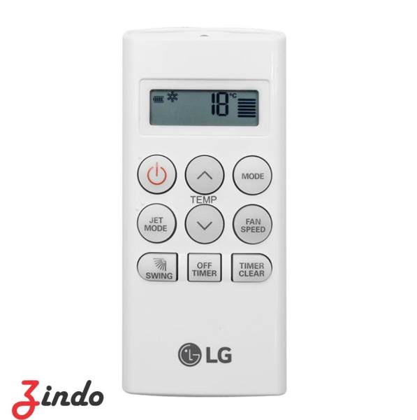 Remote máy lạnh 1 chiều LG ngắn (Trắng)