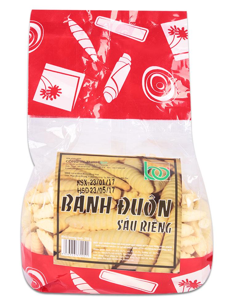 Bánh đuôn sầu riêng Hoàng Mỹ Gia gói 250g