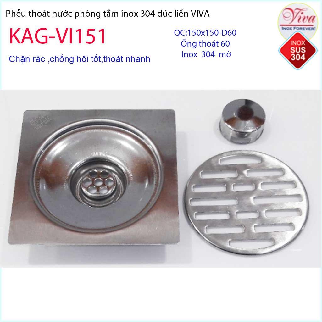 Phễu thoát sàn KAG-VI151