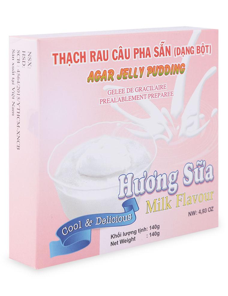 Thạch rau câu 3K vị Sữa 140g
