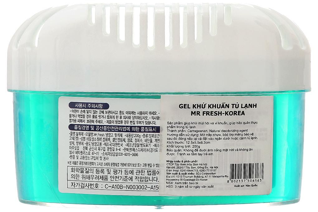 Gel khử khuẩn tủ lạnh Mr.Fresh 200g