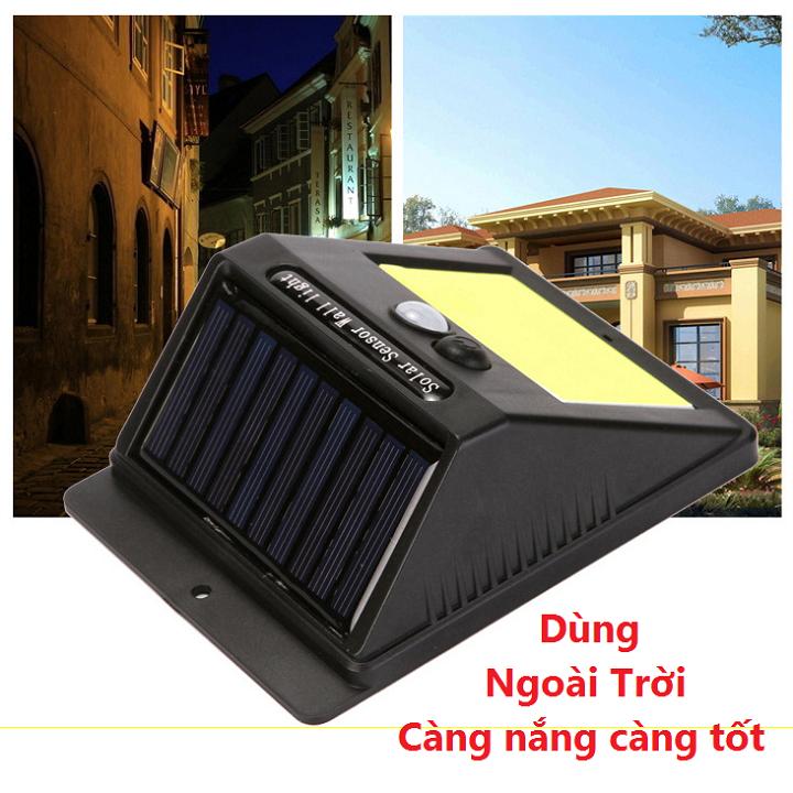 Bóng đèn LED năng lượng mặt trời - Tự động - 48 chip LED COB