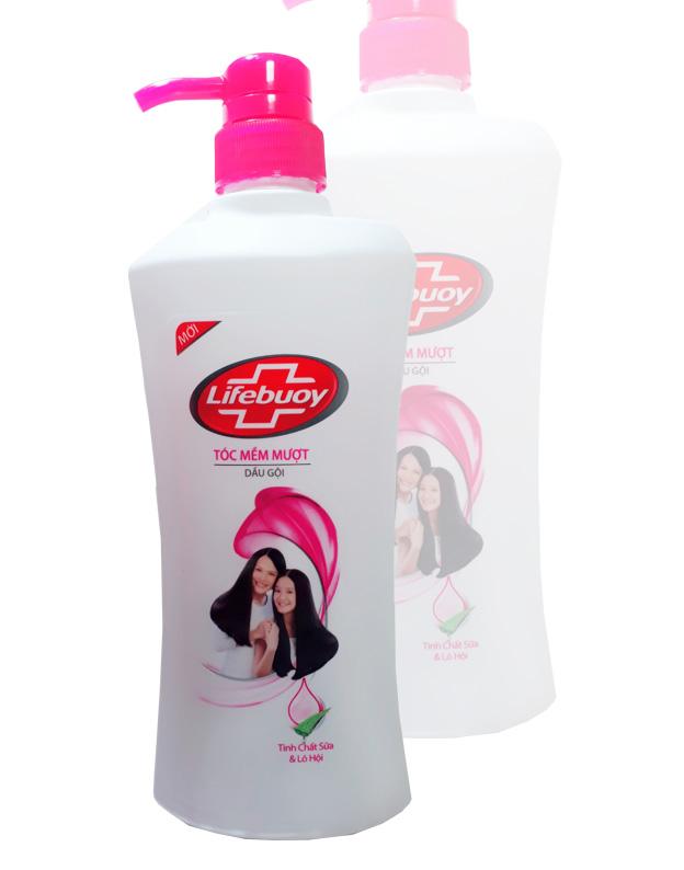 Dầu gội Lifebuoy Tóc Mềm Mượt 640g