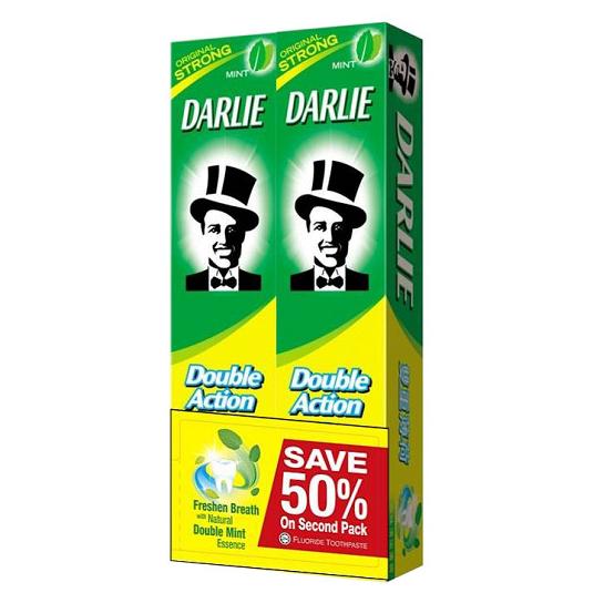 Kem đánh răng Darlie Double Action combo 2 chai