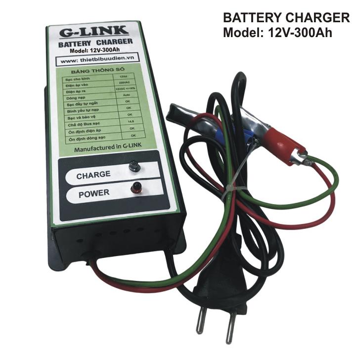 Nạp ắc quy tự động G-Link G12V-300Ah