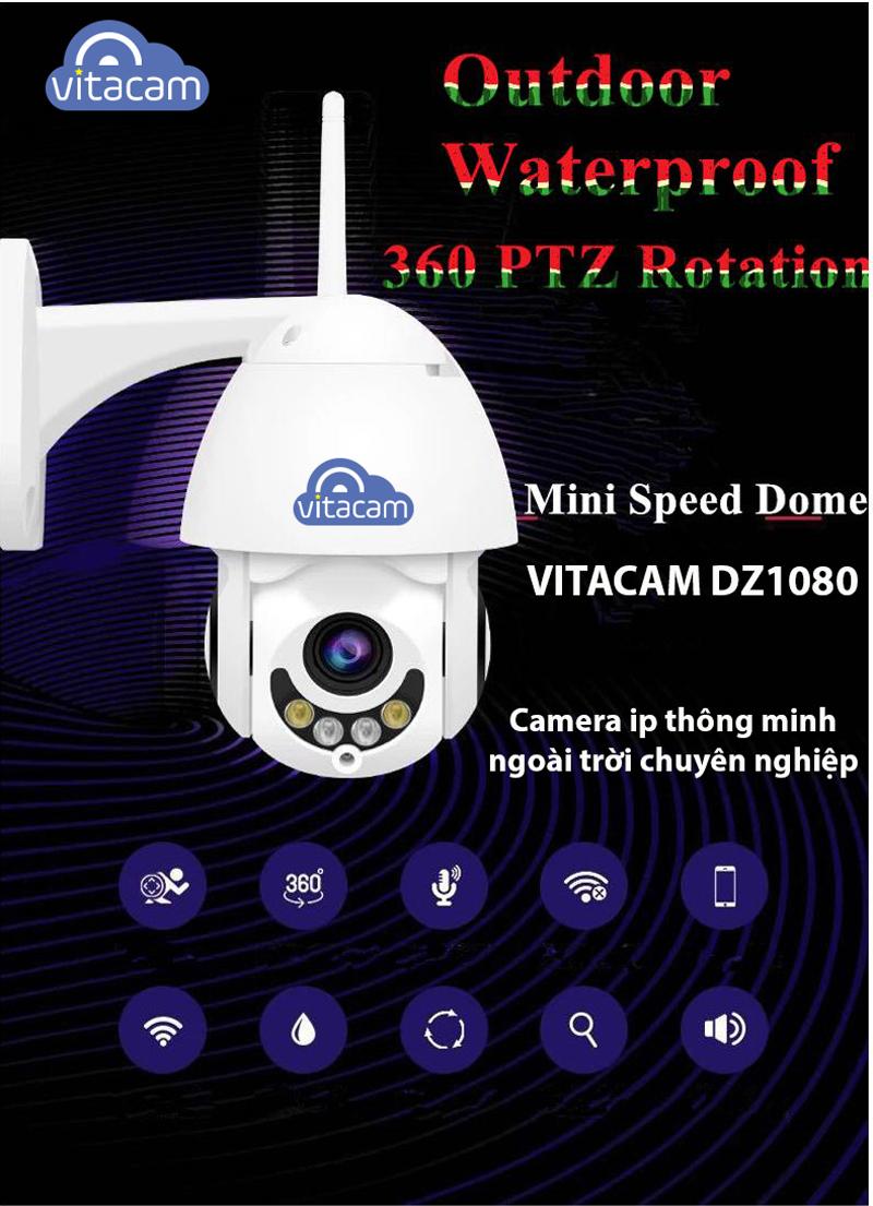 Camera IP Wifi Vitacam DZ1080