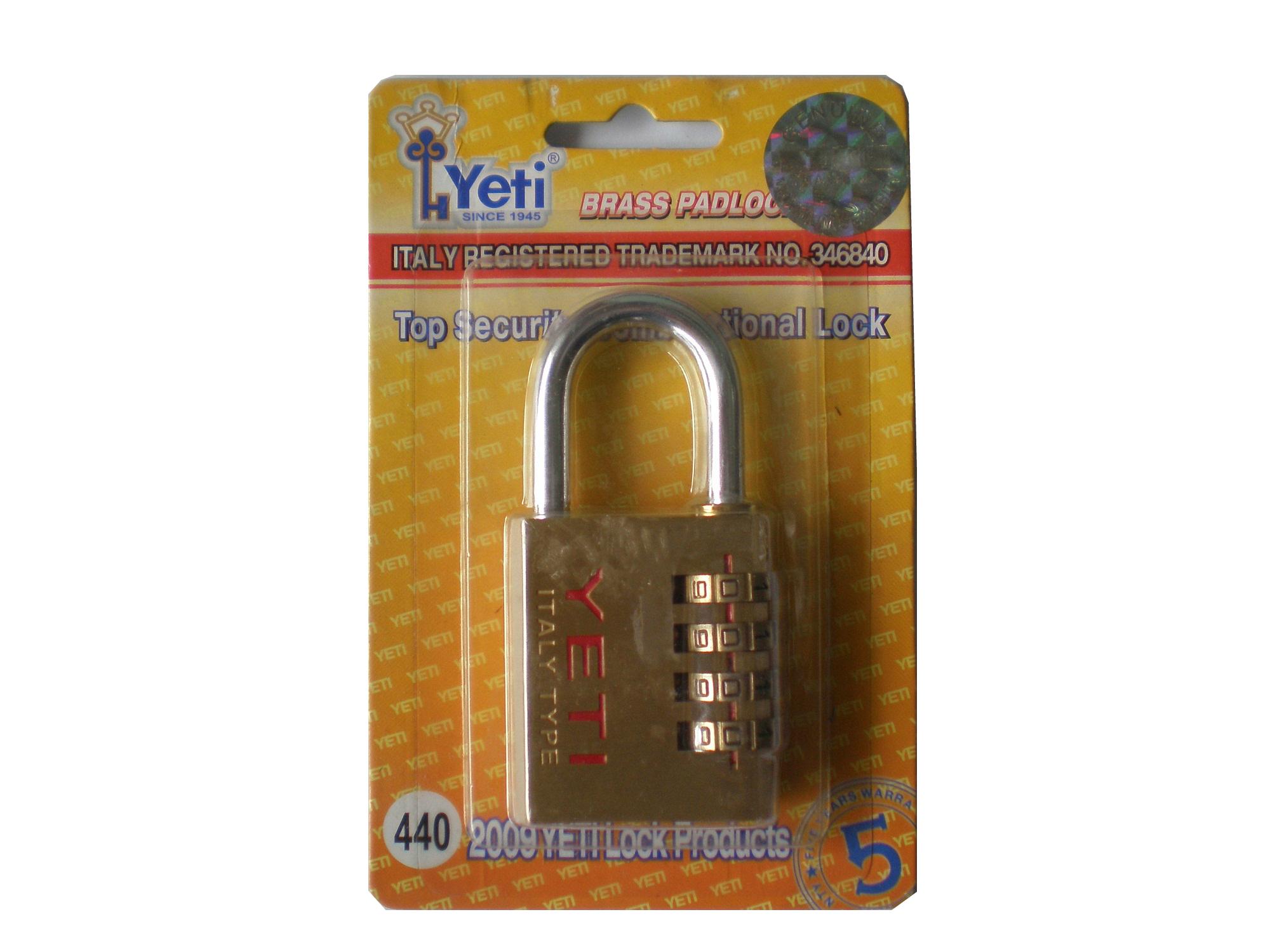 Ổ Khóa Số Yeti 40mm