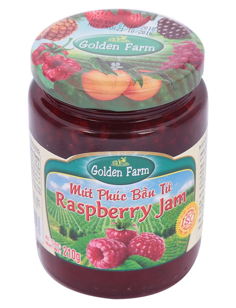 Mứt phúc bồn tử Golden Farm - 210g