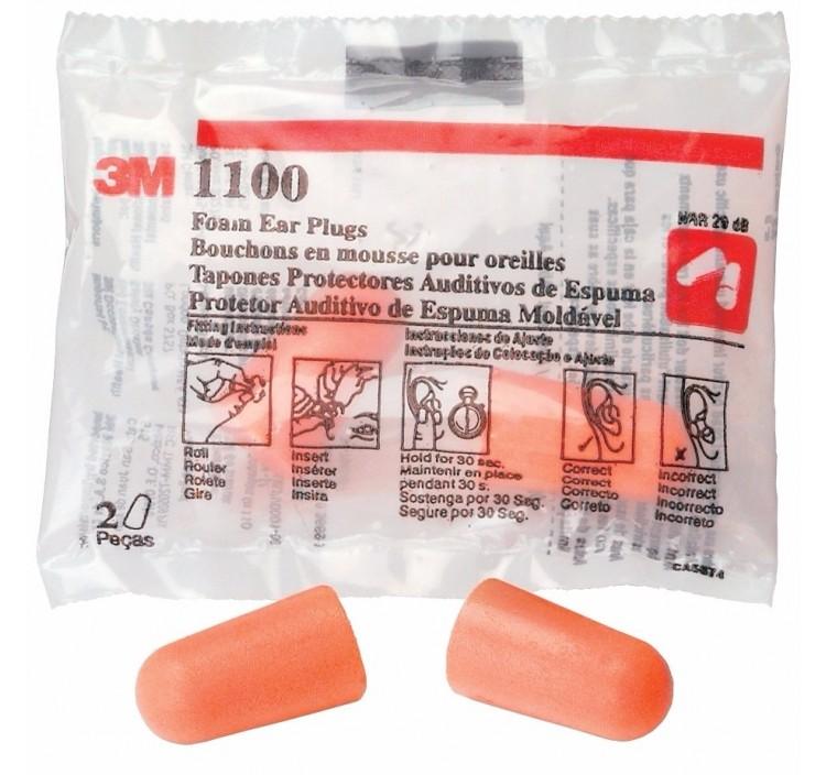 Bộ cặp Nút tai chống ồn 3M 1100