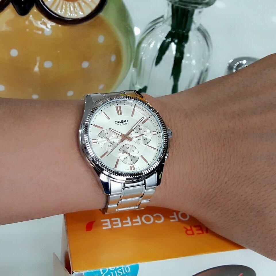 Đồng Hồ Nam Dây Thép Casio MTP-1375D-7A2VDF