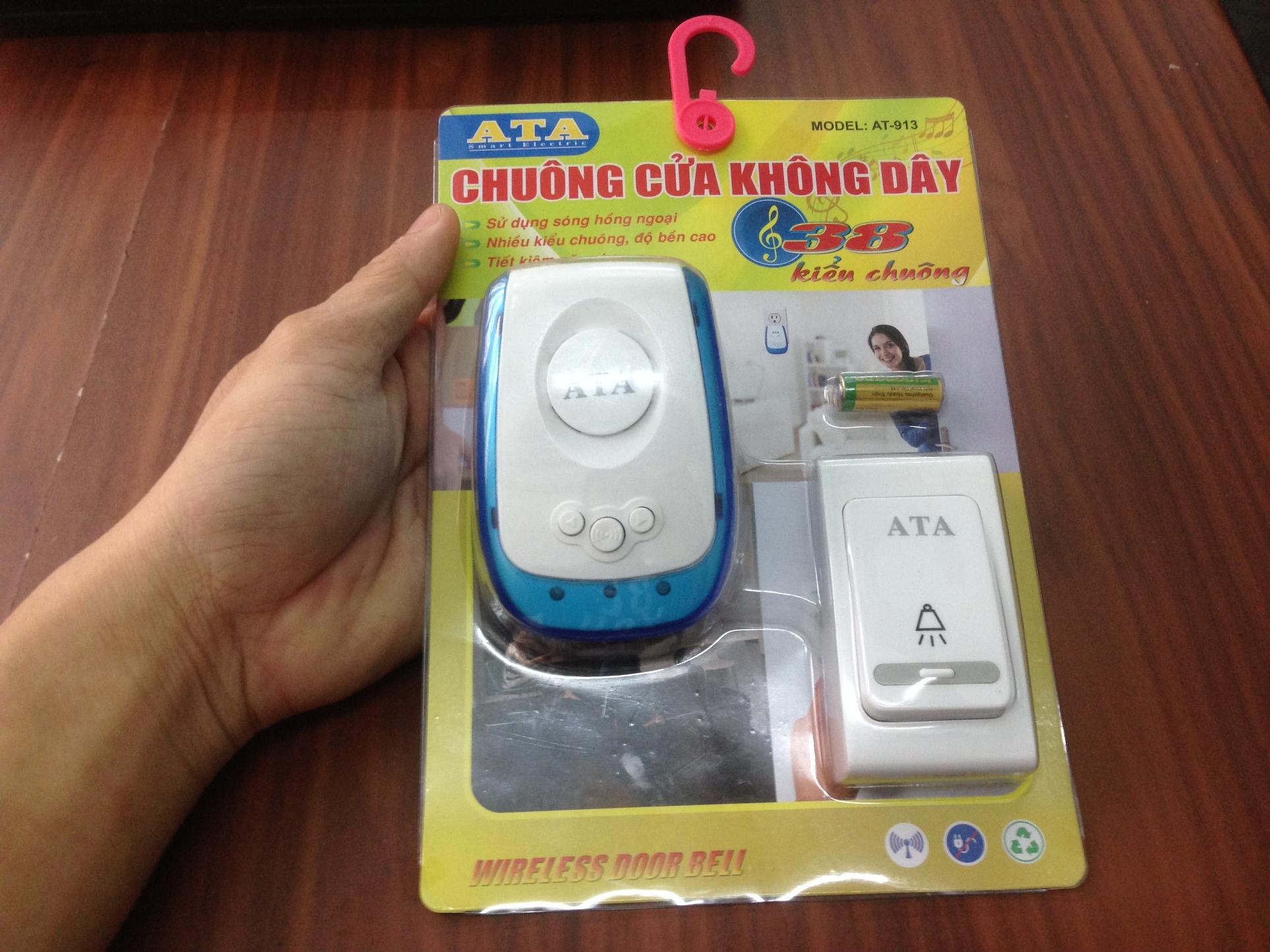 Chuông cửa không dây ATA AT-913/913A