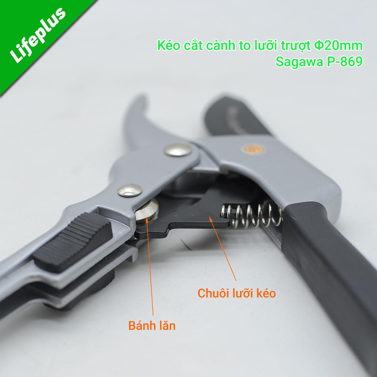KÉO CẮT CÀNH SAGAWA P-869