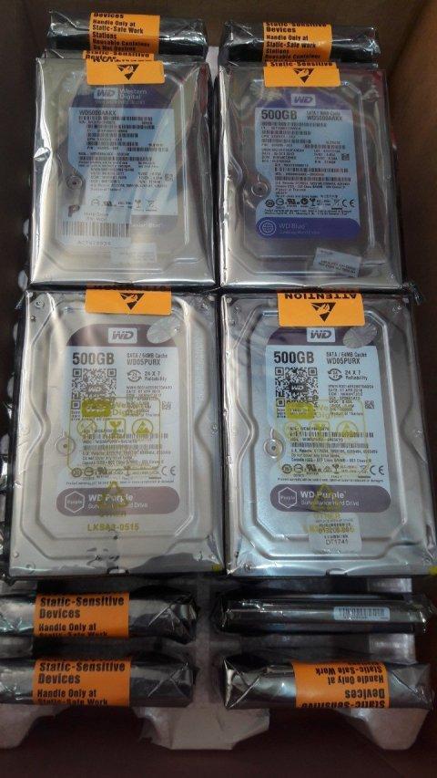 Ổ cứng HDD Western Digital 500GB Blue 3.5 Inch