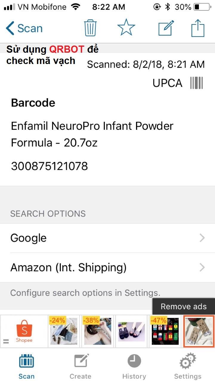 Sữa Enfamil Neuro Pro 587g (0-12 tháng)