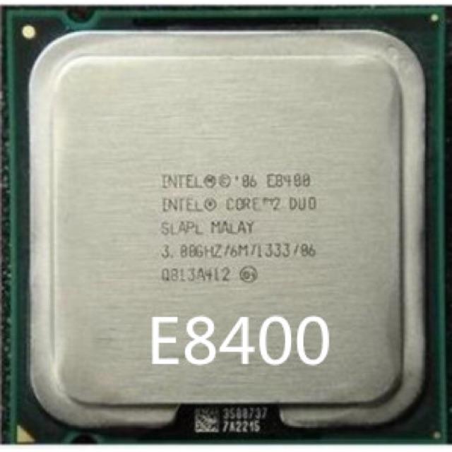 CPU Intel Core 2 Duo E8400 3.00GHz