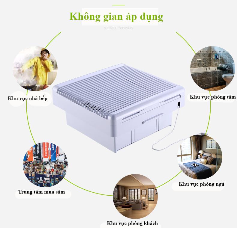 QUẠT THÔNG GIÓ 2 CHIỀU LAVFILL LFW-20DK