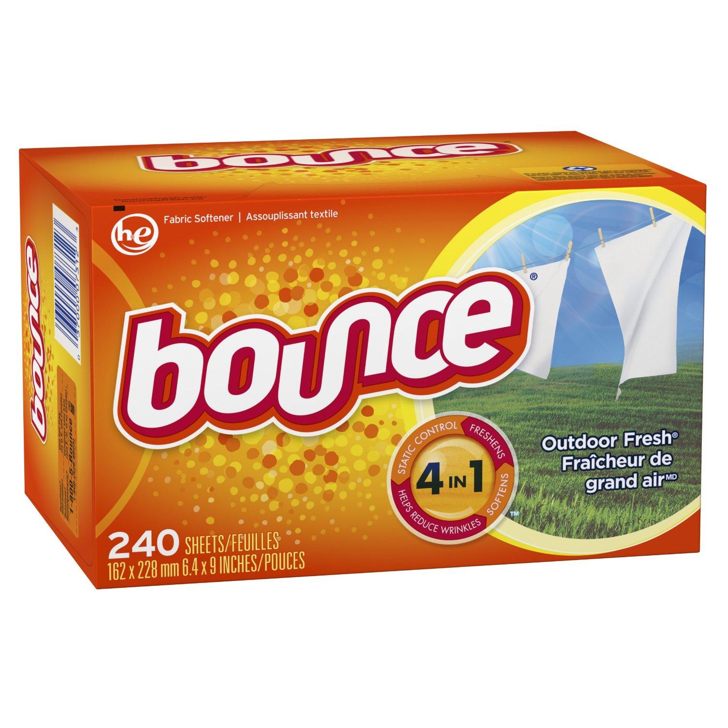 Giấy thơm quần áo Bounce 240 tờ
