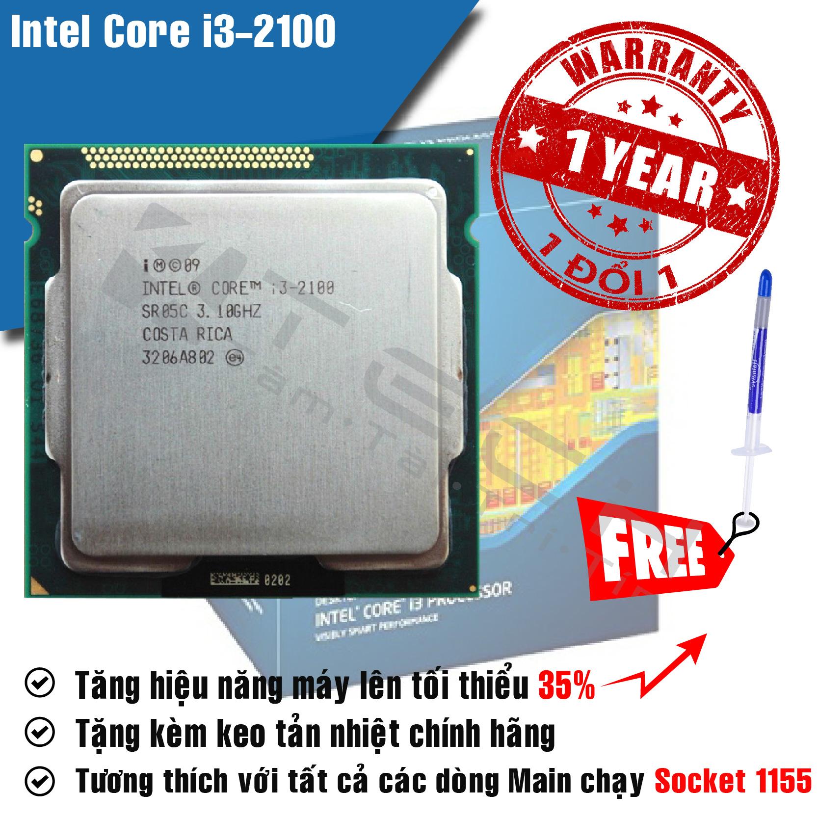 Bộ vi xử lý CPU Intel Core i3-2100