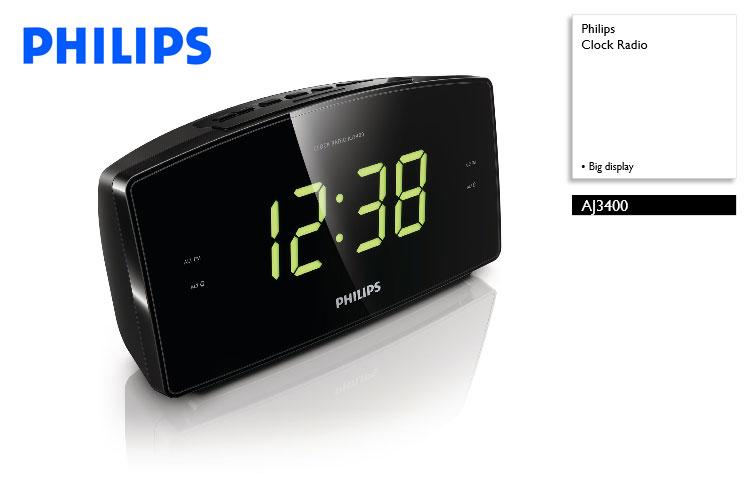 Đài radio, báo thức Philips AJ-3400