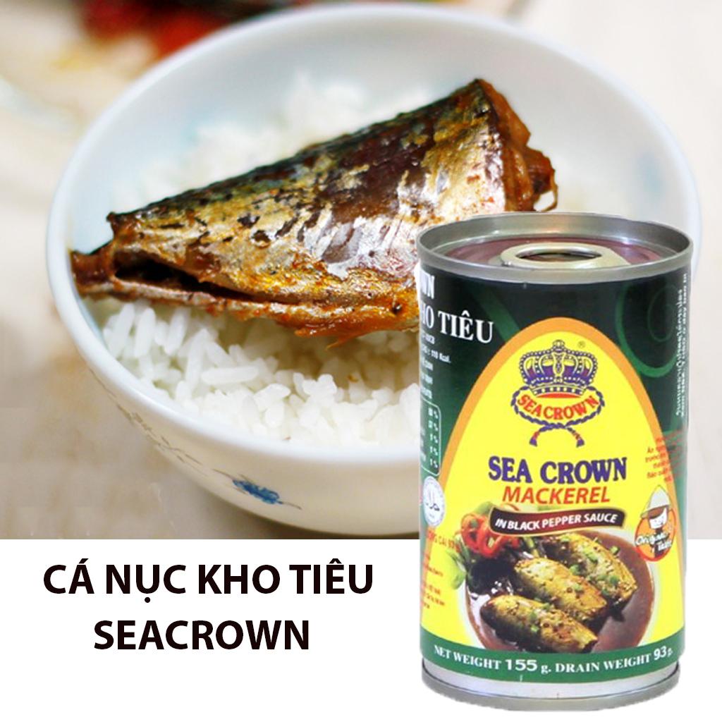 Cá Nục Kho Tiêu Sea Crown 155g