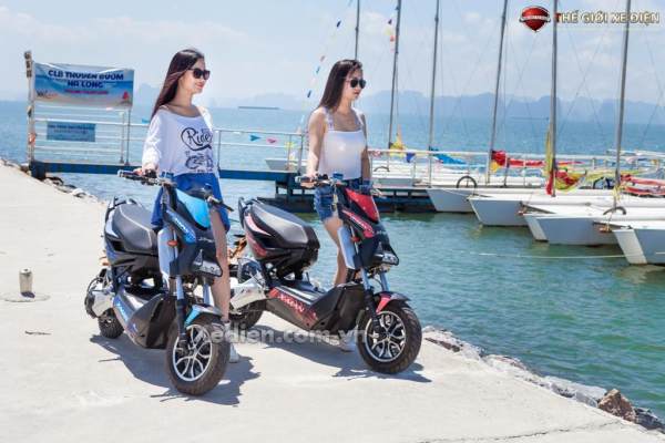 Xe điện Xman HS Deluxe 2018 (2 phanh đĩa)