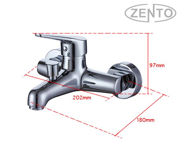 Bộ sen tắm nóng lạnh 5 chế độ nước Zento ZT6007