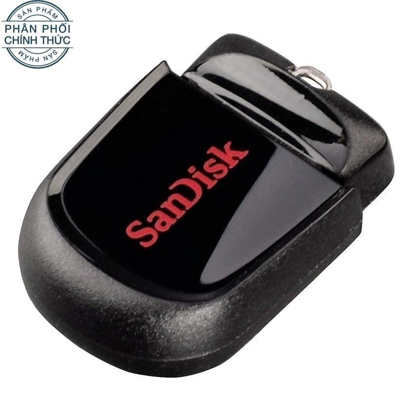 USB SanDisk Cruzer Fit 8GB (Đen) - Hãng phân phối chính thức USB SanDisk Cruzer Fit 8GB (Đen) - Hãng phân phối chính thức