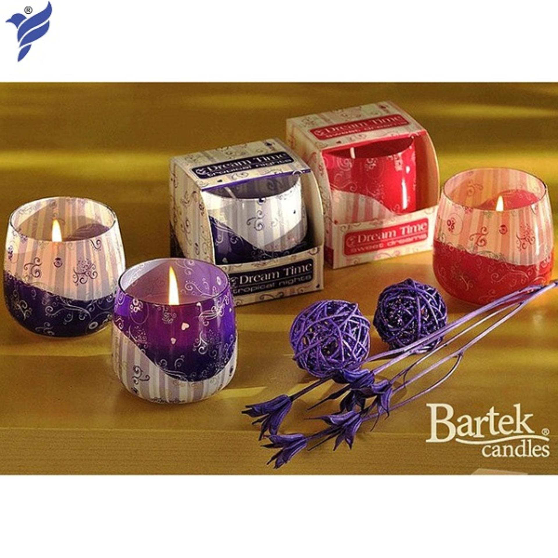 LY NẾN THƠM BARTEK CANDLES PTT028497 HƯƠNG HOA KHÔ