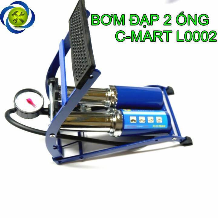 BỘ BƠM ĐẠP 2 ỐNG C-MART L0002