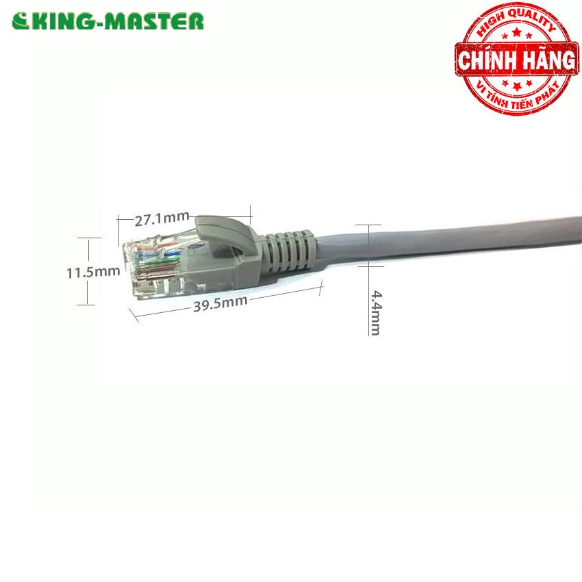 Dây mạng đầu đúc 2m - Cat 5E