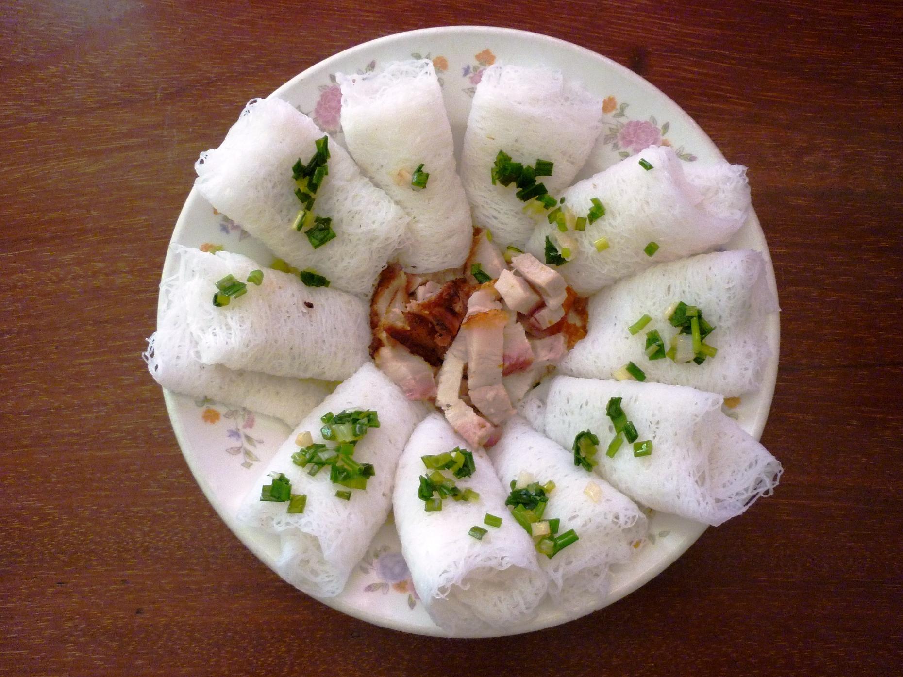 Bánh hỏi Ba cây tre