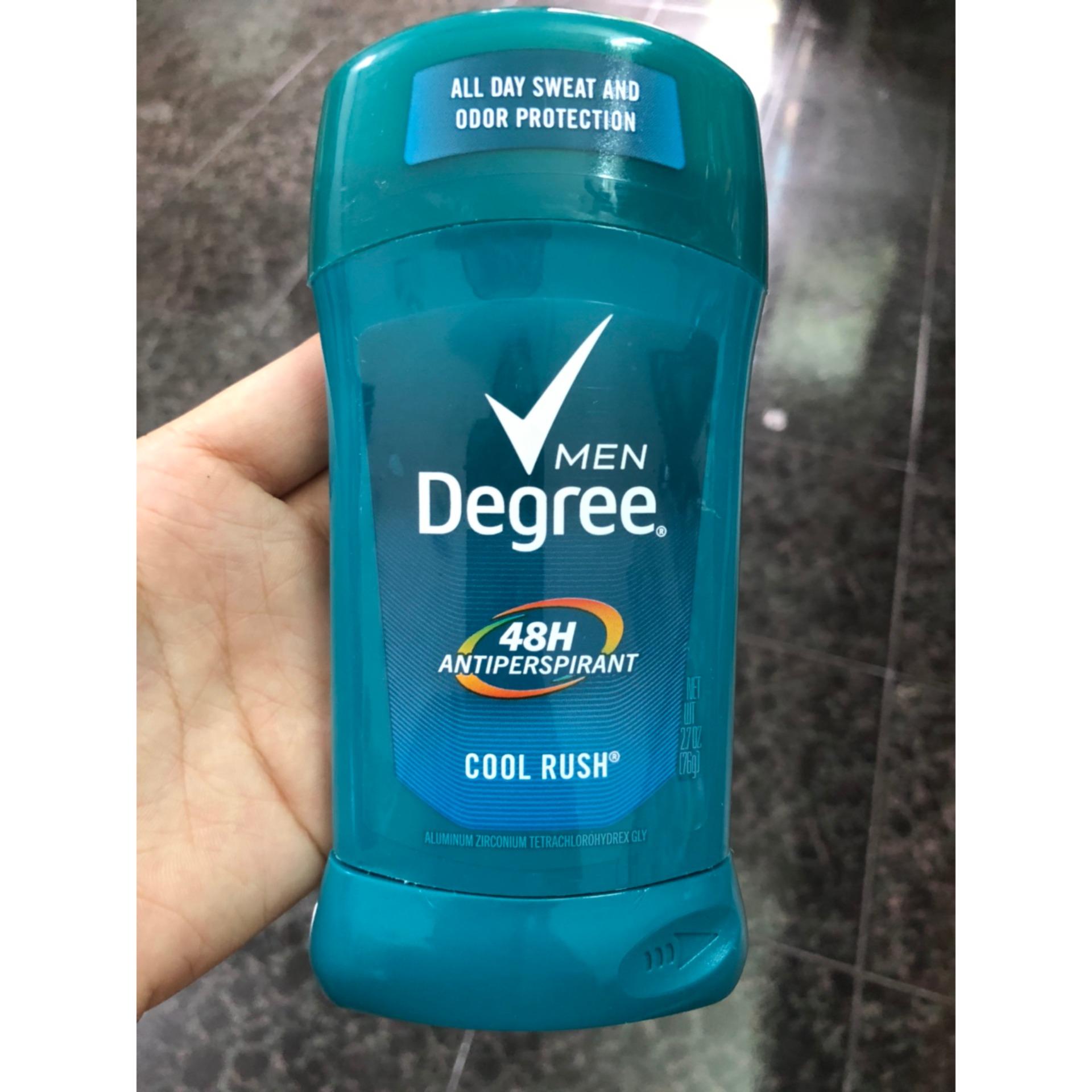 lăn khử mùi degree men cool rush 76g của Mỹ