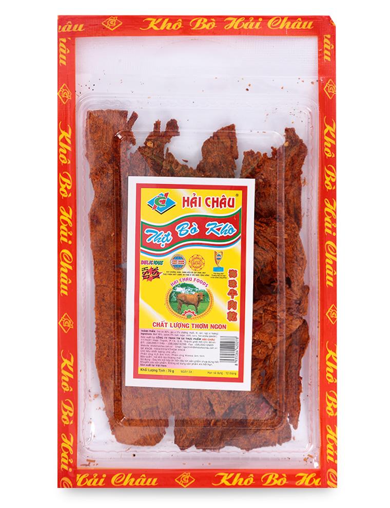 Khô Bò Hải Châu 70G