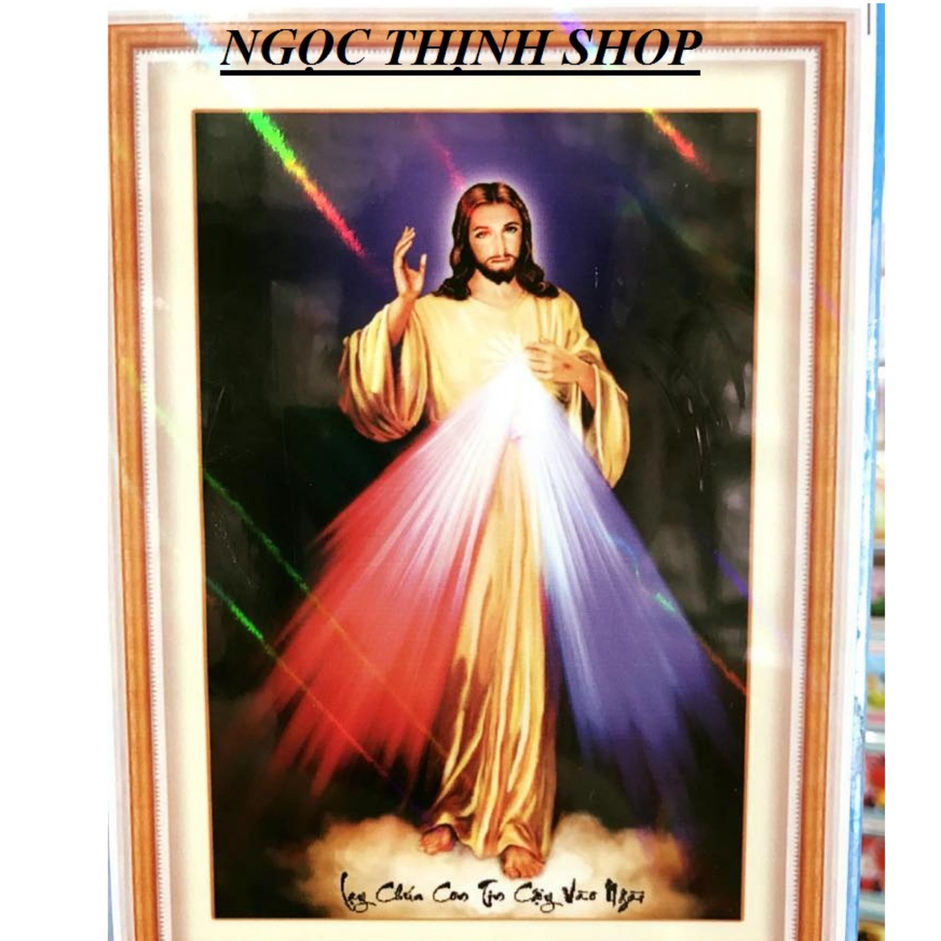 Tranh gắn đá TDD-H738 - Chúa Jesu