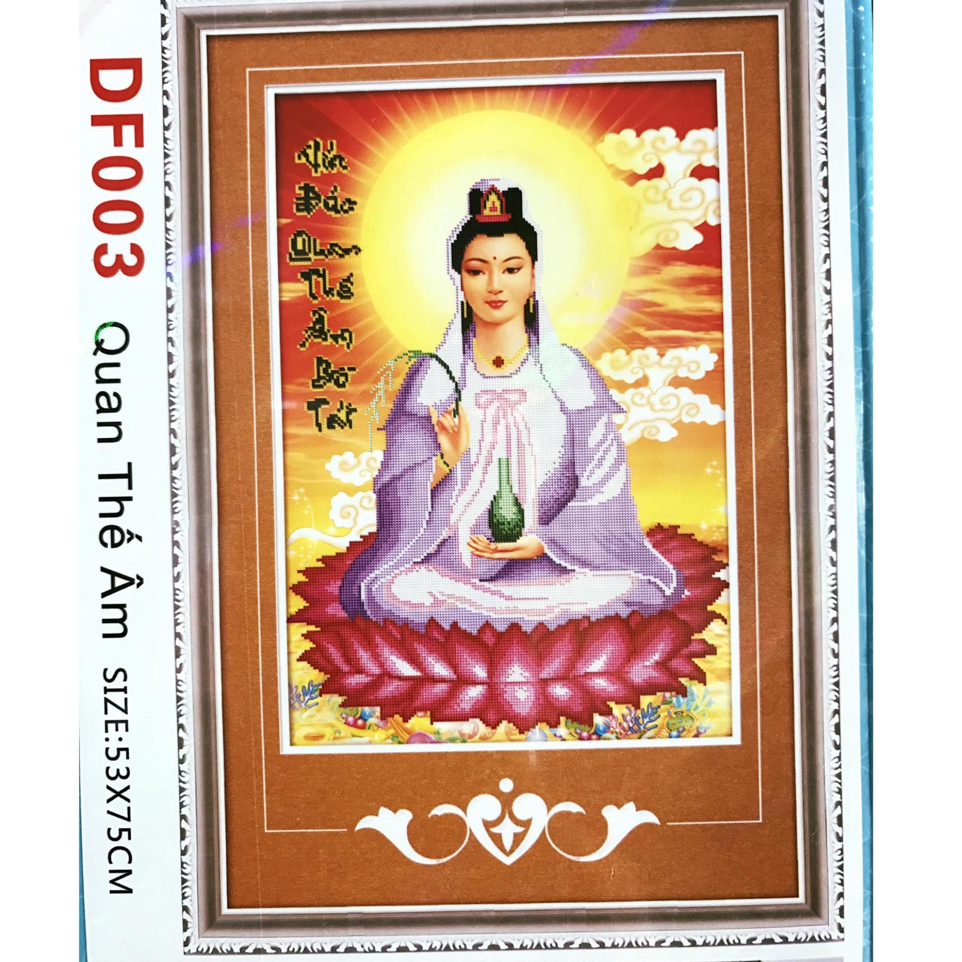 Tranh gắn đá DZ-003 - 53x75